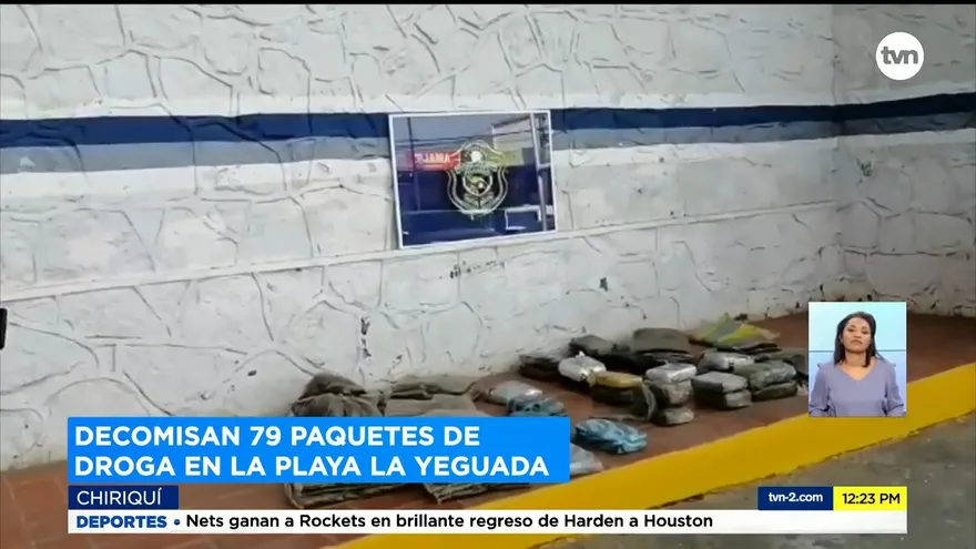 Decomisan droga en Los Santos