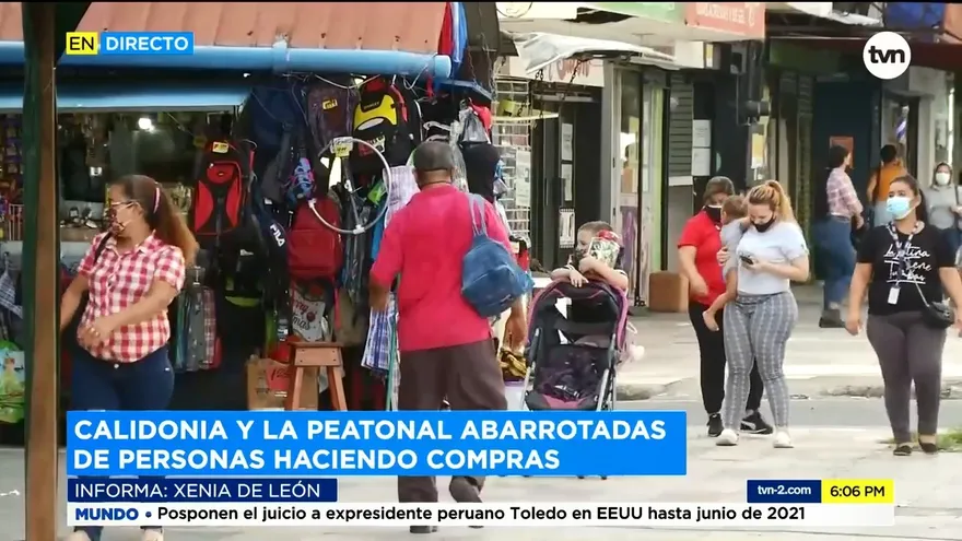 Sigue el movimiento comercial en la Avenida Peatonal