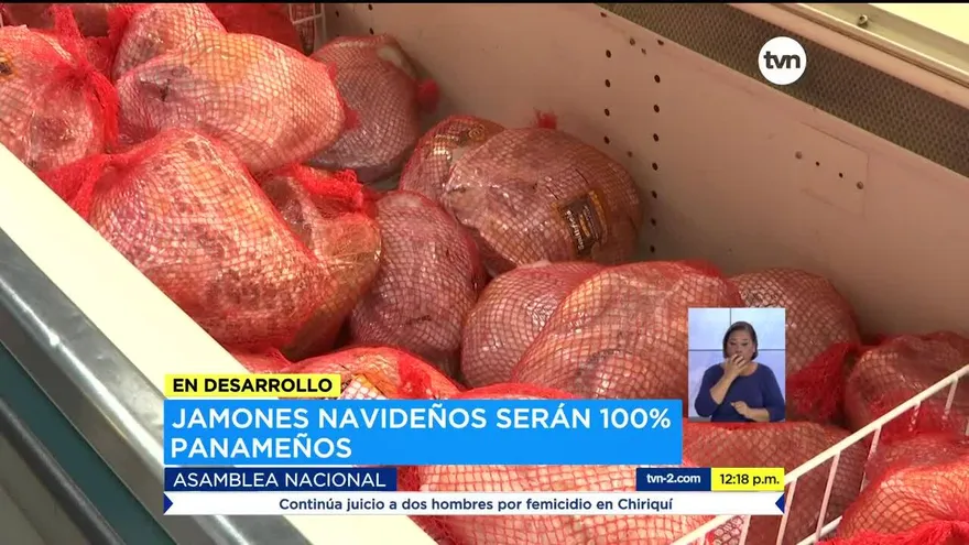 Naviferias tendrán jamones 100% de Panamá y no habrá importaciones