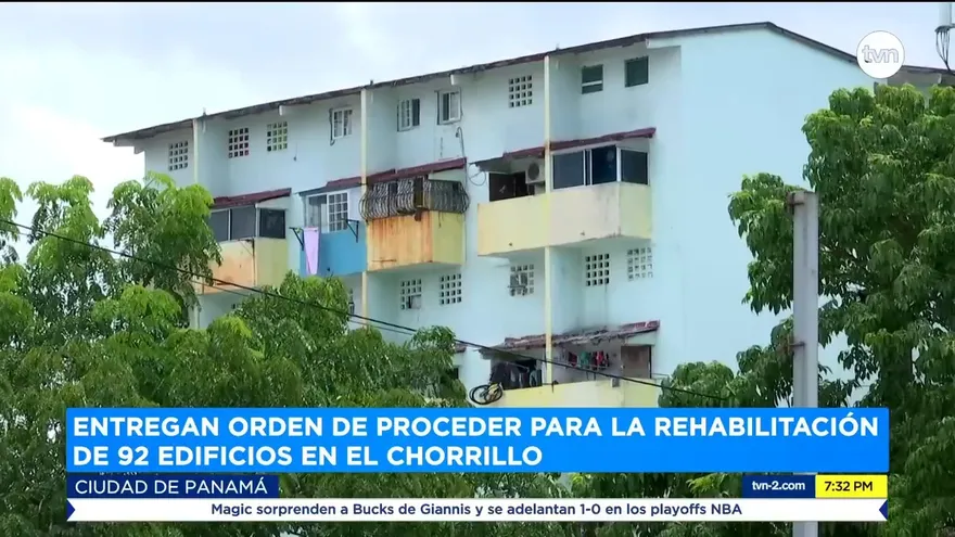 Entregan orden de proceder para la rehabilitación de 92 edificios en El Chorrillo