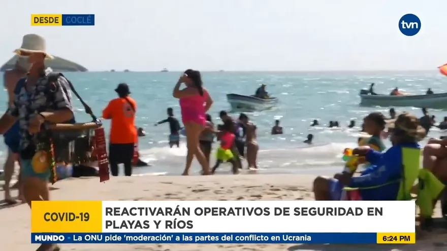 Operativos de playas y ríos en Coclé