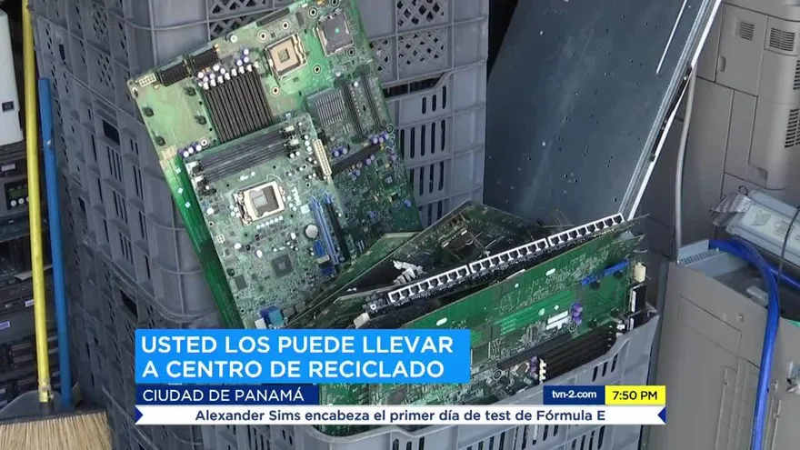 Sus aparatos electrónicos no son basura ¡No los tire!