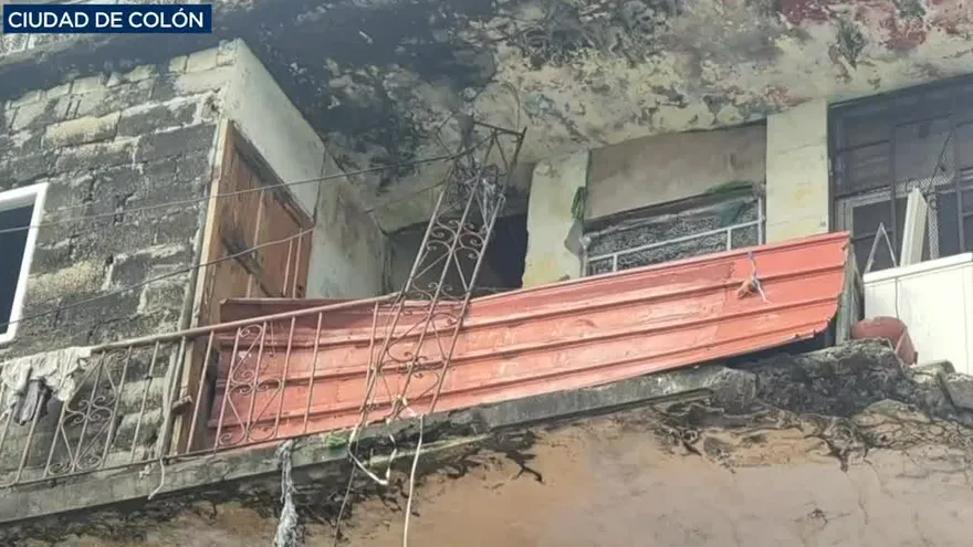 Colón residents demand relocation after fatal fall from decaying building