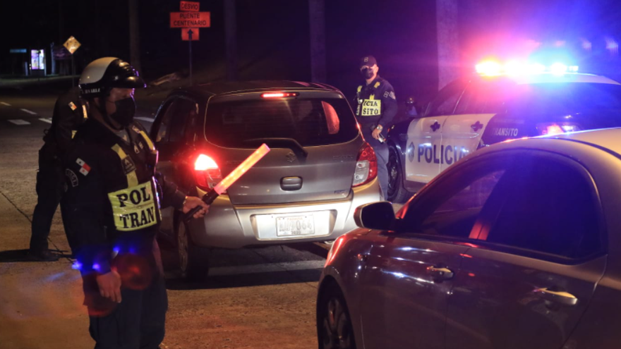 Un total de 1,482 infracciones fueron colocadas en el país durante las últimas 24 horas