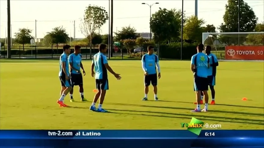 Entreno de Costa Rica d