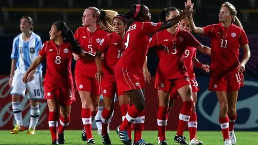 Canadá golea a Argentina en Mundial Sub-20 Femenino