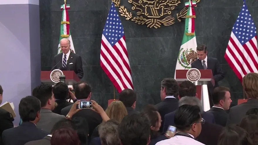 Biden cuestionó ante mexicanos retórica de Trump
