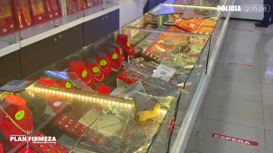 Jewelry heist in Los Andes: Four teens and two men detained over $100,000 theft