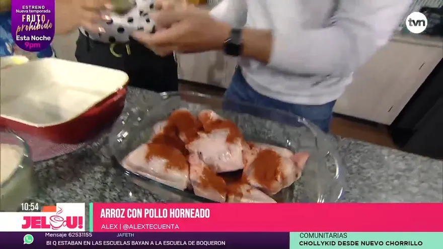 Receta: Arroz con pollo al horno