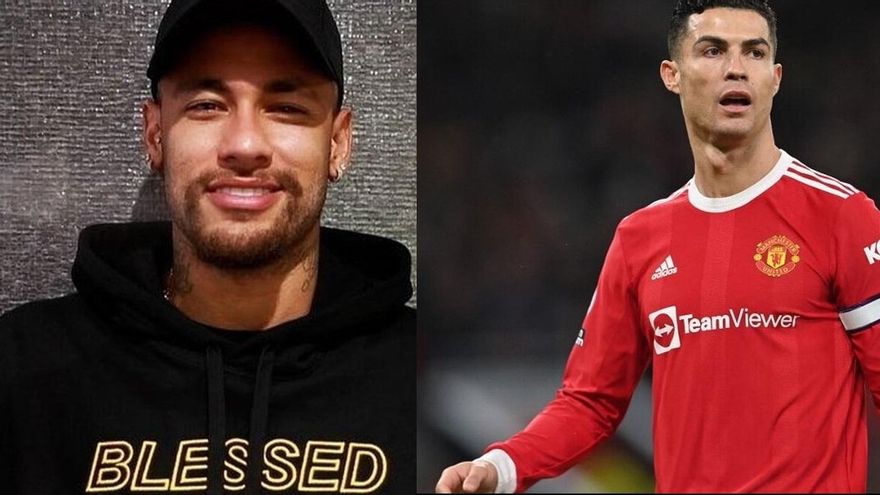 Neymar y Cristiano están en el mercado.