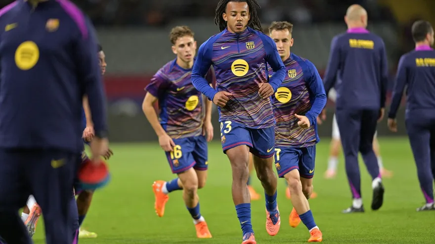 Calentamiento del Barcelona