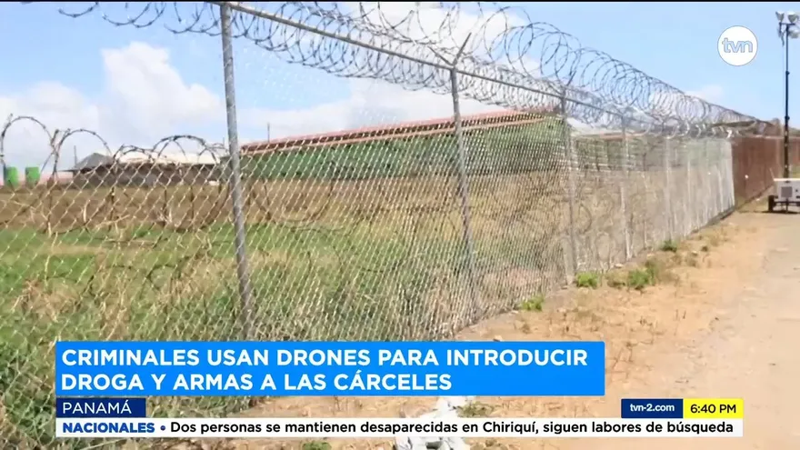 Drones introducen droga a las cárceles