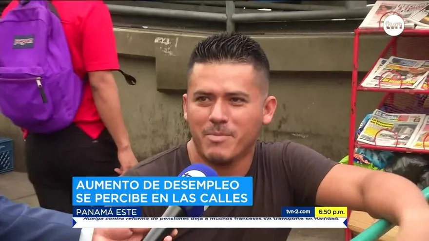 Aumento de desempleo se percibe en las calles