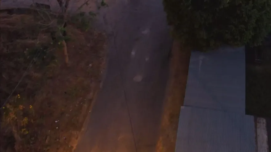 Calles dañadas en Panamá Oeste