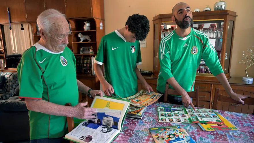 Familia Rueda boletos imoagables para asistir al Mundial 2026