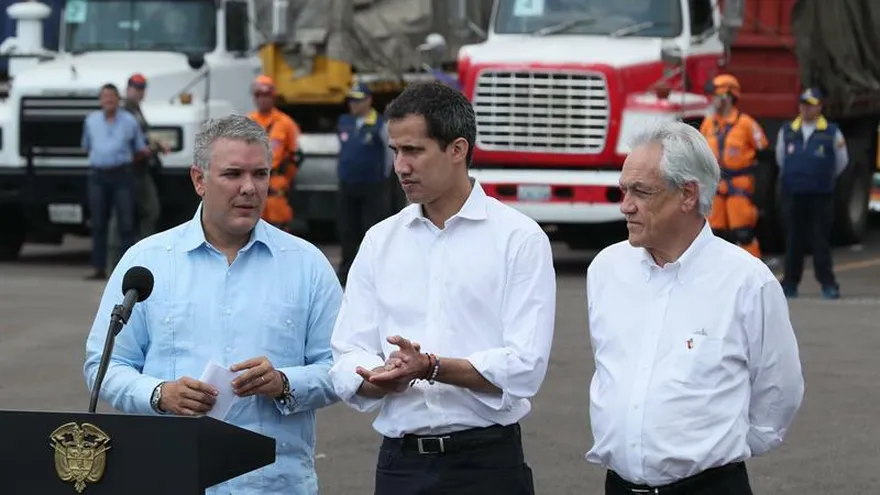 Iván Duque celebra el regreso de Juan Guaidó a Venezuela
