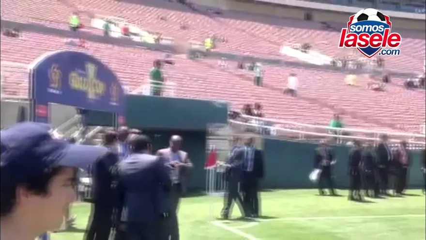 Así luce el Rose Bowl en estos momentos