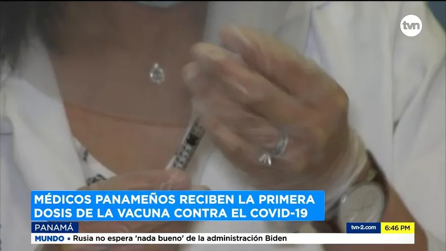 Médicos panameños cuentan su experiencia al recibir la vacuna contra covid-19