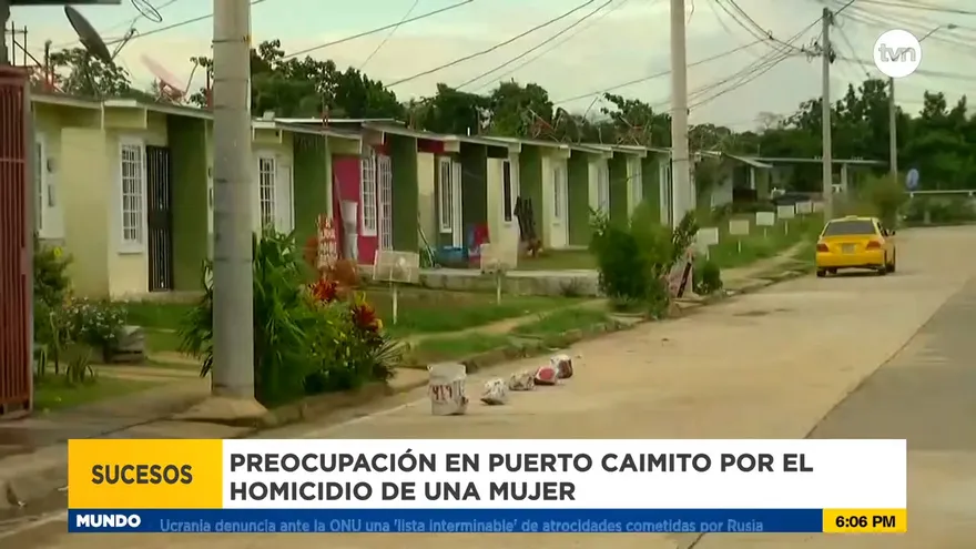 Puerto Caimito estremecido por hallazgo de cadáver de una mujer