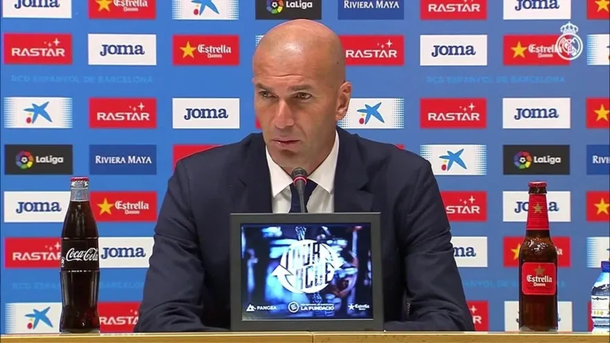 Zidane: Estoy contento con los cambios porque todos lo hacen fenomenal