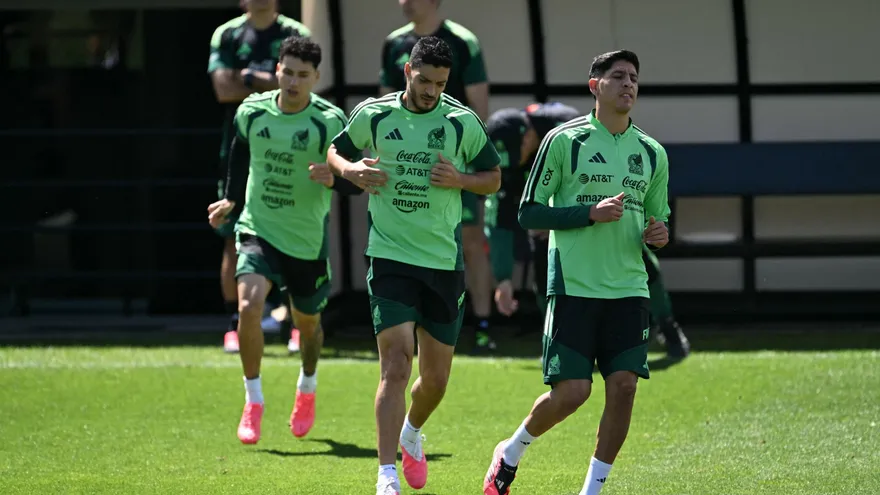 Entrenamiento de la selección de México