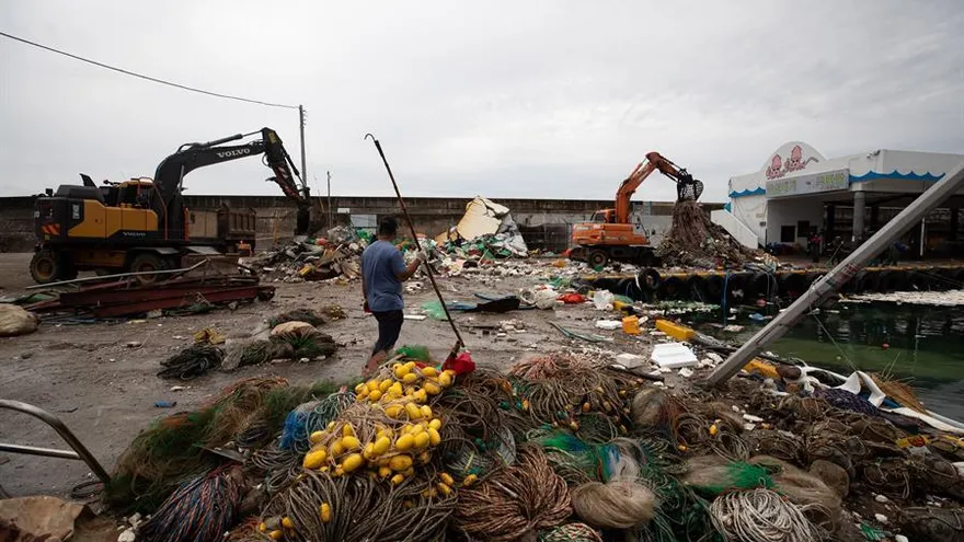 Tifón destruye unos 60 puentes y 2.000 viviendas en Corea del Norte