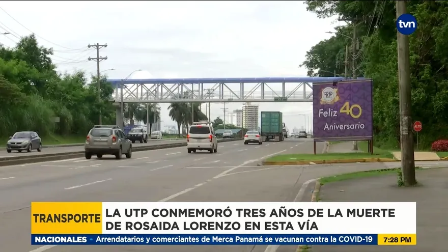 Puentes peatonales en la vía Centenario