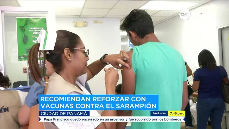 Minsa recomienda a viajeros panameños ponerse la vacuna contra el sarampión