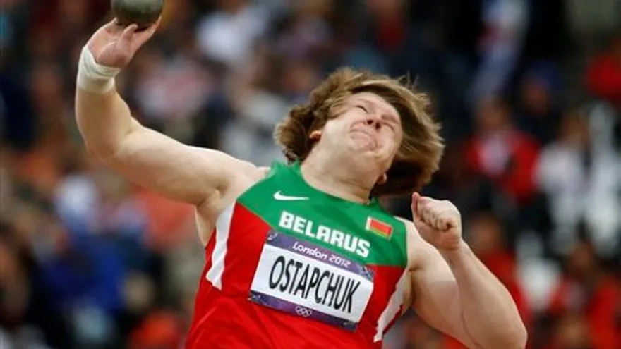 Ostapchuk gozó su medalla de oro por poco tiempo