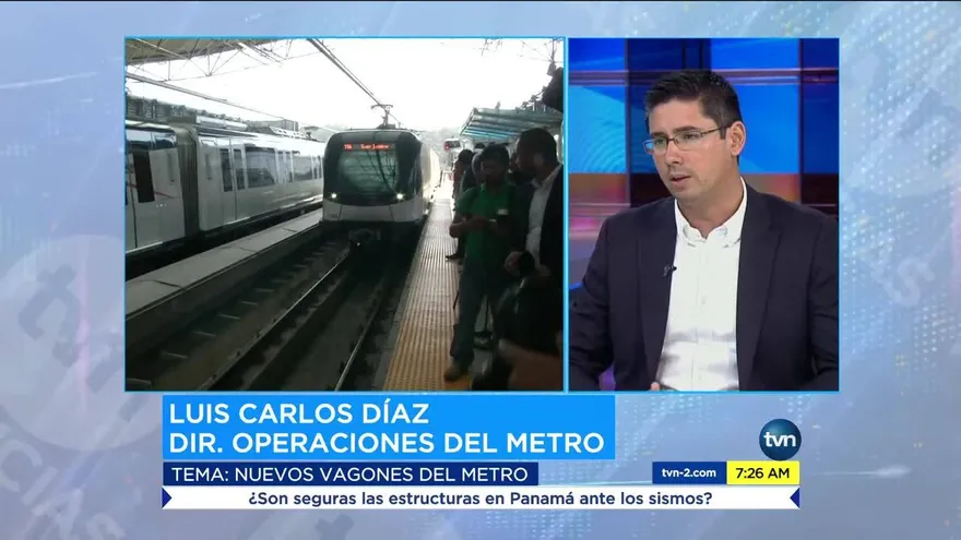 Panamá cuenta con nuevos vagones para mejorar el funcionamiento del Metro