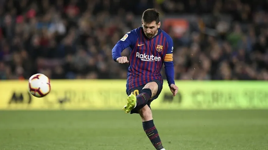 Lionel Messi, figura del Barcelona.