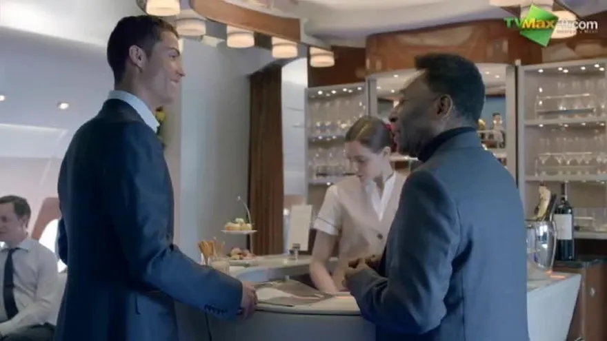 Cristiano Ronaldo y Pel