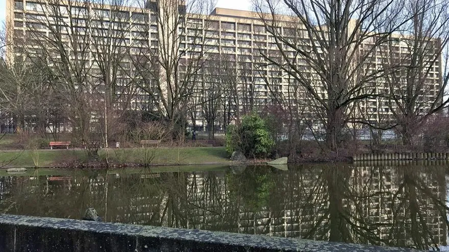 Vista general de la sede del Bundesbank.