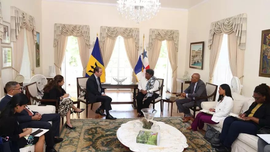 Panamá y Barbados sellan compromiso para ampliar cooperación regional.
