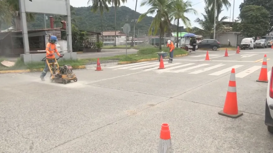 Trabajos en cuatro áreas de Balboa, en el corregimiento de Ancón.