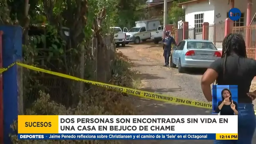 Encuentran a dos personas muertas en Bejuco de Chame