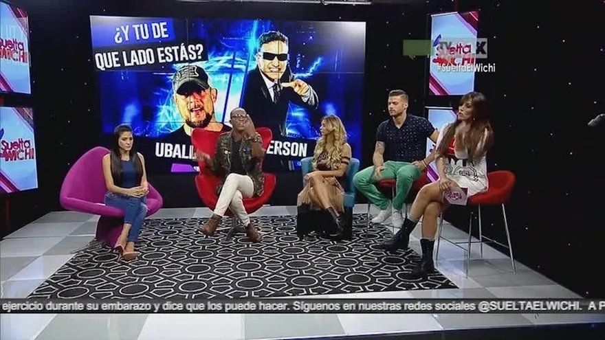 Cara a cara  entre Bettina y Ubaldo Davis