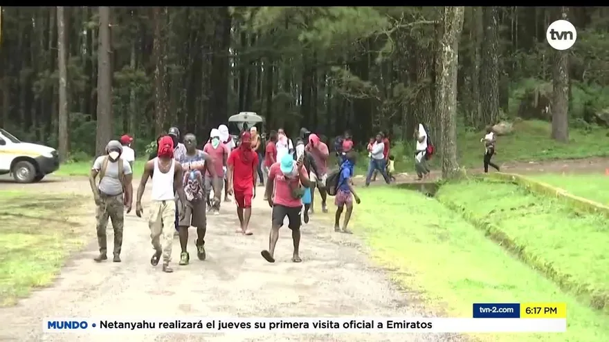 Refuerzan la medida de bioseguridad en campamento de migrante en Gualaca