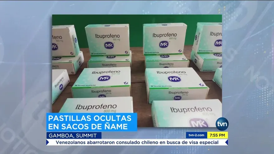 Decomisan cargamento de pastillas de contrabando en Puerto Obaldía