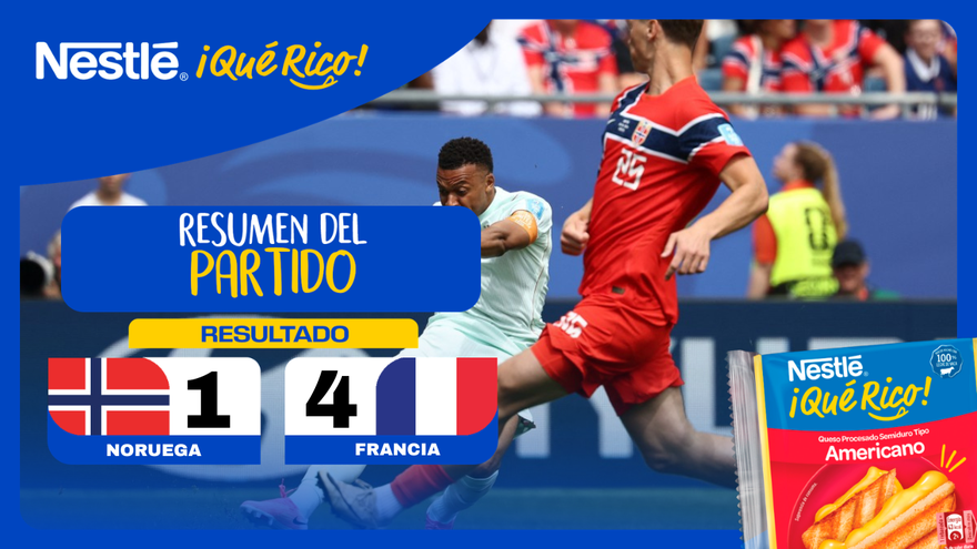 Mundial 2026 | Noruega 1-4 Francia Resumen Completo