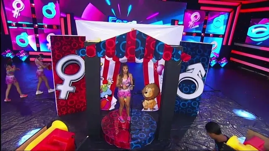 ¡Los Machos y las Curvas se divirtieron jugando en El Circo!