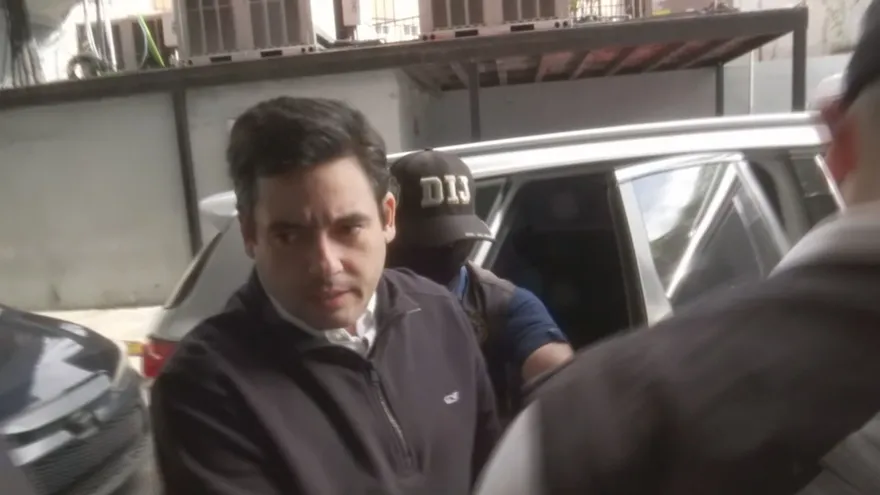 José Gabriel Carrizo llevado a audiencia de garantías.