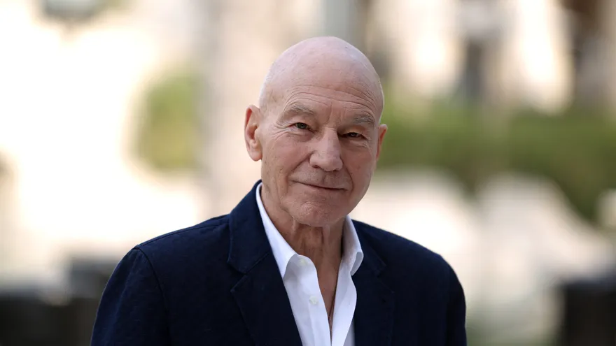 El actor británico Patrick Stewart