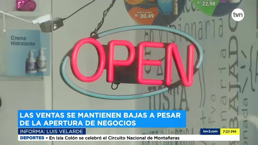 Comerciantes reportan bajas ventas