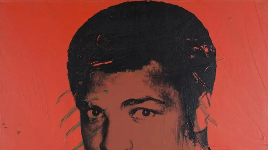 Fotografía facilitada por el museo Tate Modern de Londres, de la imagen "Muhammad Ali" de Andy Warhol, una de las obras pertenecientes a la exposición "El alma de una nación: el arte en la era del 'black power'".