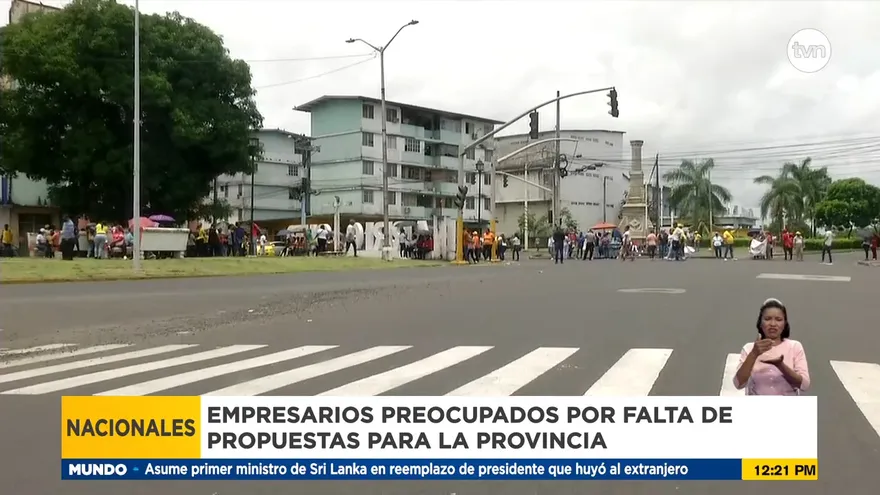 Empresarios en Colón piden un diálogo