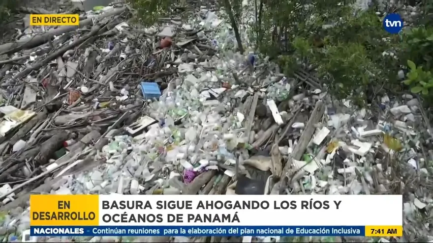La basura sigue ahogando los ríos y océanos de Panamá