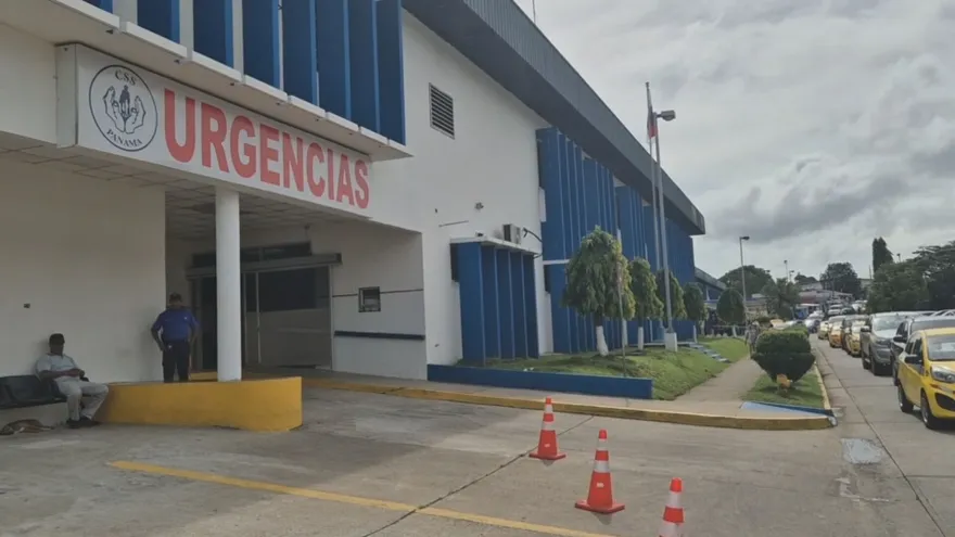 Sala de urgencias del hospital de Soná en Veraguas