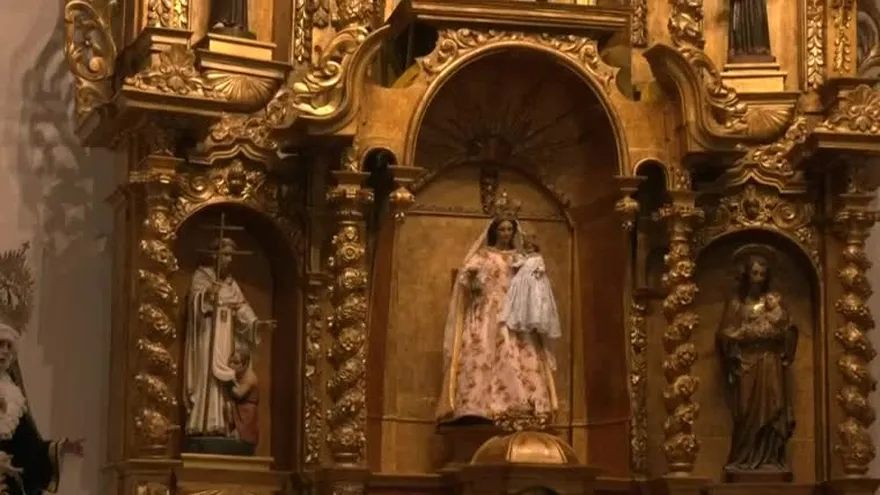 Capilla de Santo Domingo luce restaurado el retablo de la Virgen del Rosario