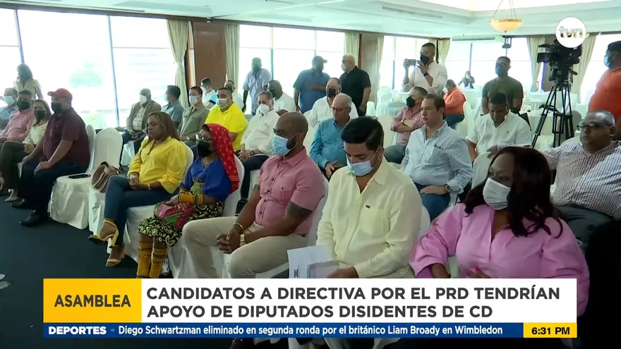 Candidatos del PRD para la junta directiva de la Asamblea
